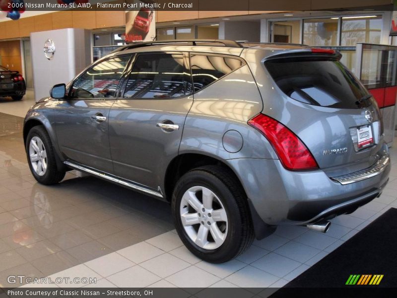 Platinum Pearl Metallic / Charcoal 2006 Nissan Murano SL AWD