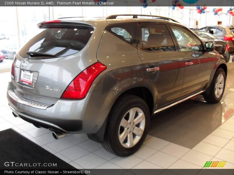 Platinum Pearl Metallic / Charcoal 2006 Nissan Murano SL AWD
