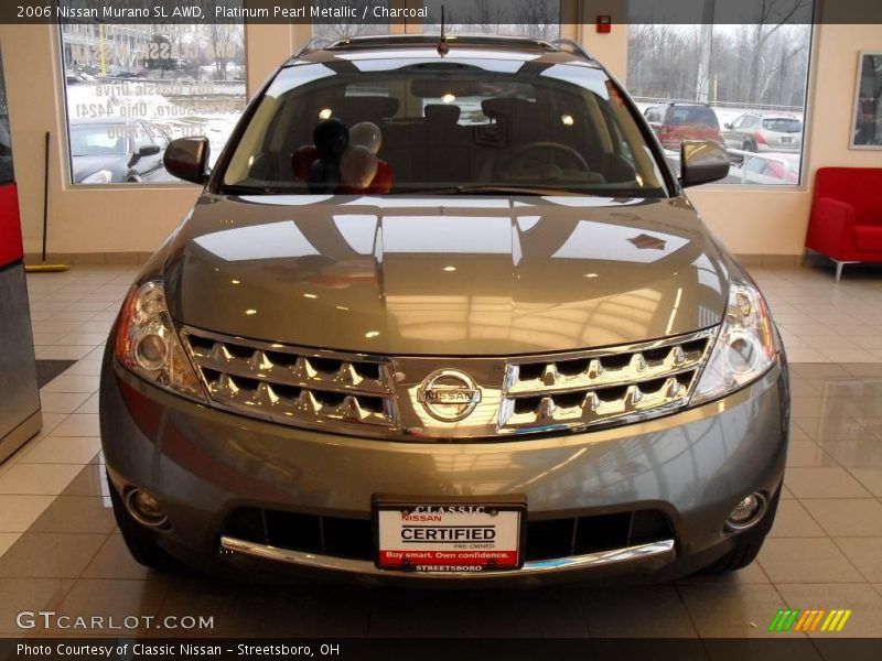 Platinum Pearl Metallic / Charcoal 2006 Nissan Murano SL AWD