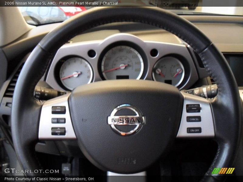 Platinum Pearl Metallic / Charcoal 2006 Nissan Murano SL AWD