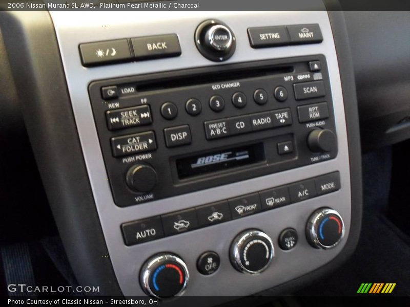 Platinum Pearl Metallic / Charcoal 2006 Nissan Murano SL AWD