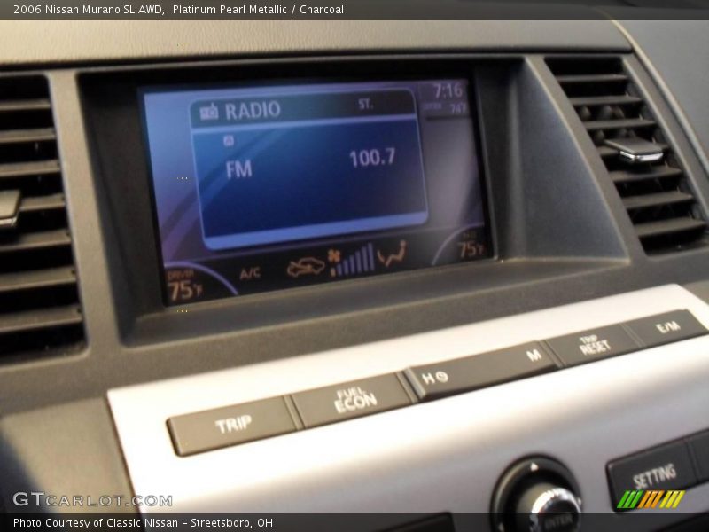 Platinum Pearl Metallic / Charcoal 2006 Nissan Murano SL AWD
