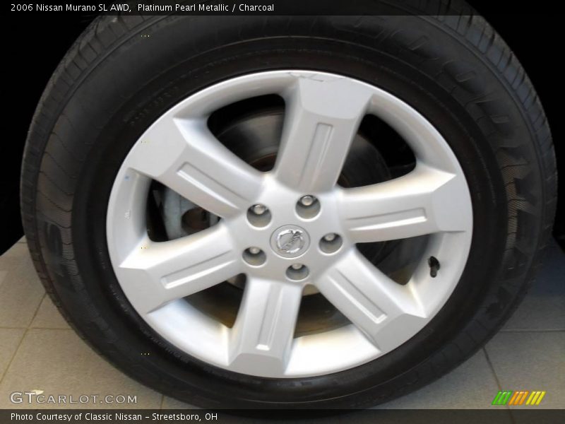 Platinum Pearl Metallic / Charcoal 2006 Nissan Murano SL AWD
