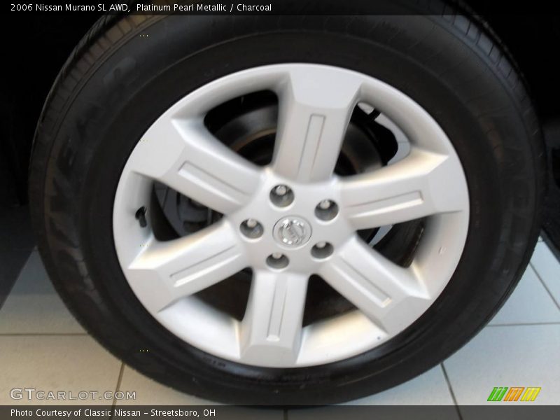 Platinum Pearl Metallic / Charcoal 2006 Nissan Murano SL AWD