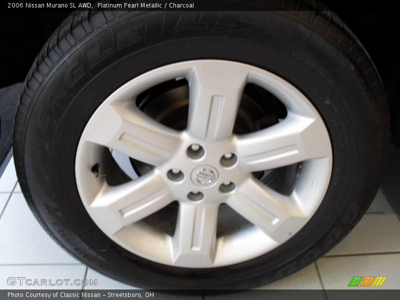 Platinum Pearl Metallic / Charcoal 2006 Nissan Murano SL AWD