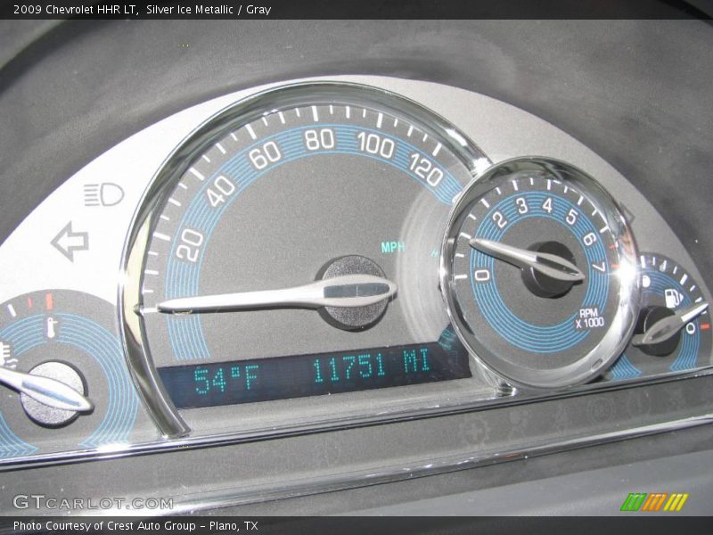 Silver Ice Metallic / Gray 2009 Chevrolet HHR LT