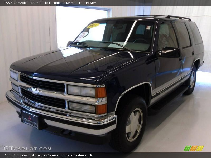 Indigo Blue Metallic / Pewter 1997 Chevrolet Tahoe LT 4x4