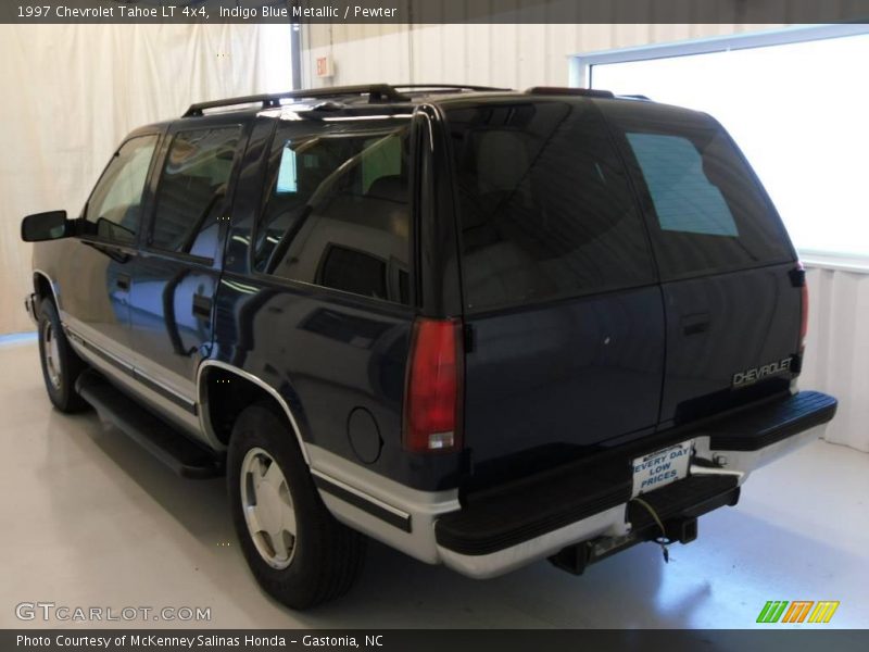 Indigo Blue Metallic / Pewter 1997 Chevrolet Tahoe LT 4x4