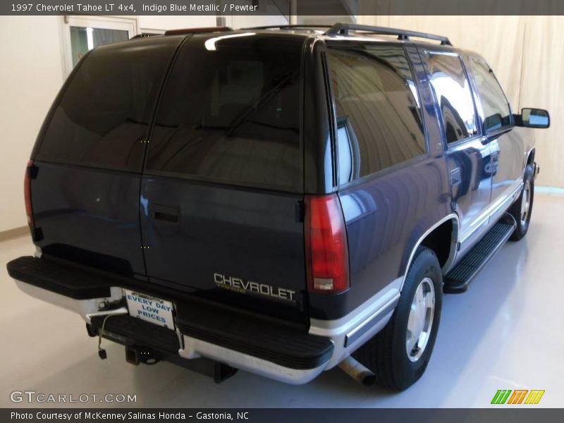 Indigo Blue Metallic / Pewter 1997 Chevrolet Tahoe LT 4x4