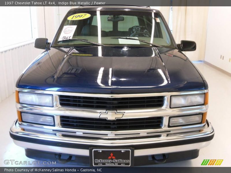 Indigo Blue Metallic / Pewter 1997 Chevrolet Tahoe LT 4x4