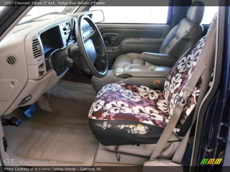 Indigo Blue Metallic / Pewter 1997 Chevrolet Tahoe LT 4x4