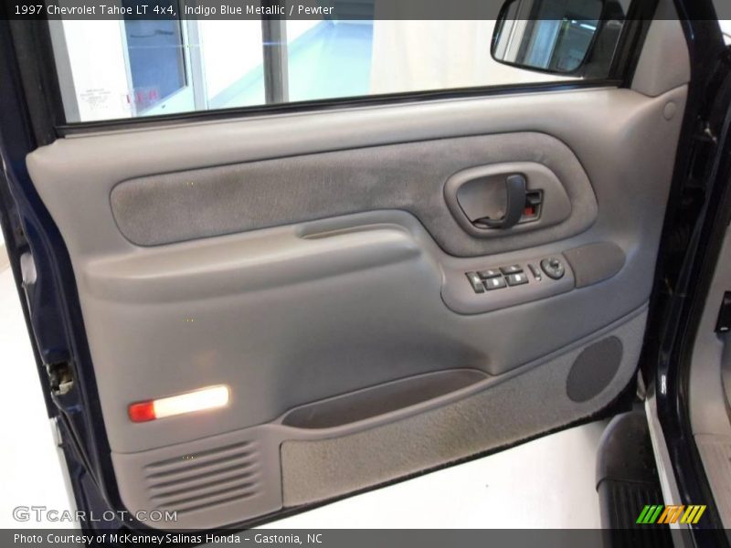 Indigo Blue Metallic / Pewter 1997 Chevrolet Tahoe LT 4x4