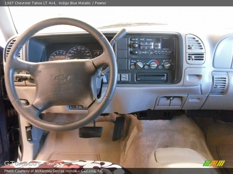Indigo Blue Metallic / Pewter 1997 Chevrolet Tahoe LT 4x4