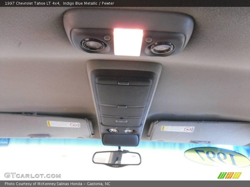 Indigo Blue Metallic / Pewter 1997 Chevrolet Tahoe LT 4x4