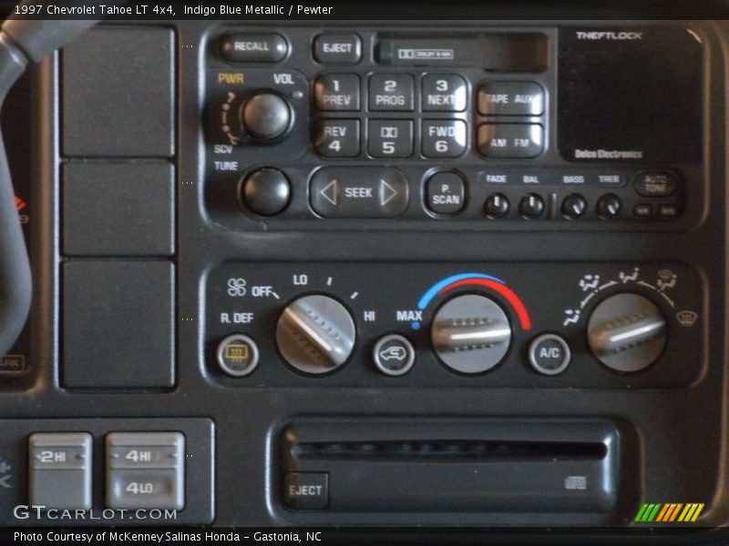 Indigo Blue Metallic / Pewter 1997 Chevrolet Tahoe LT 4x4