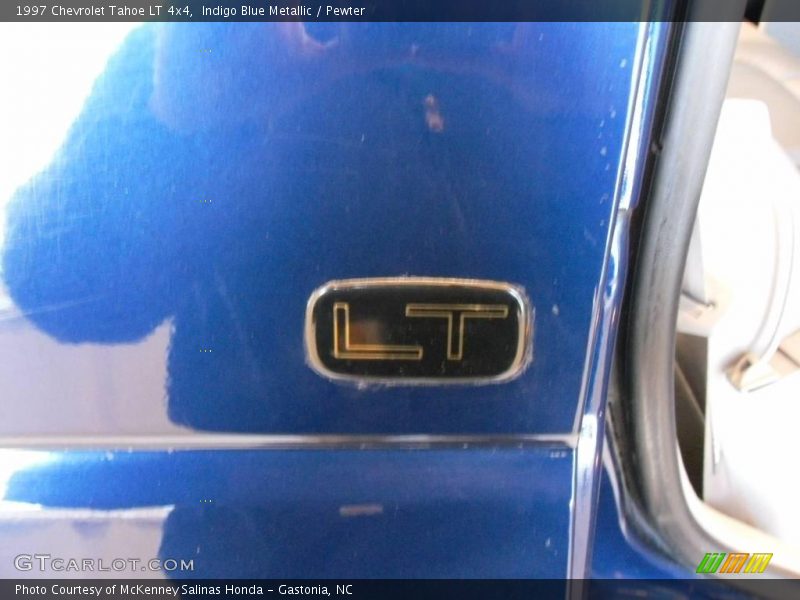 Indigo Blue Metallic / Pewter 1997 Chevrolet Tahoe LT 4x4