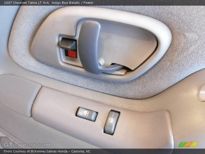 Indigo Blue Metallic / Pewter 1997 Chevrolet Tahoe LT 4x4