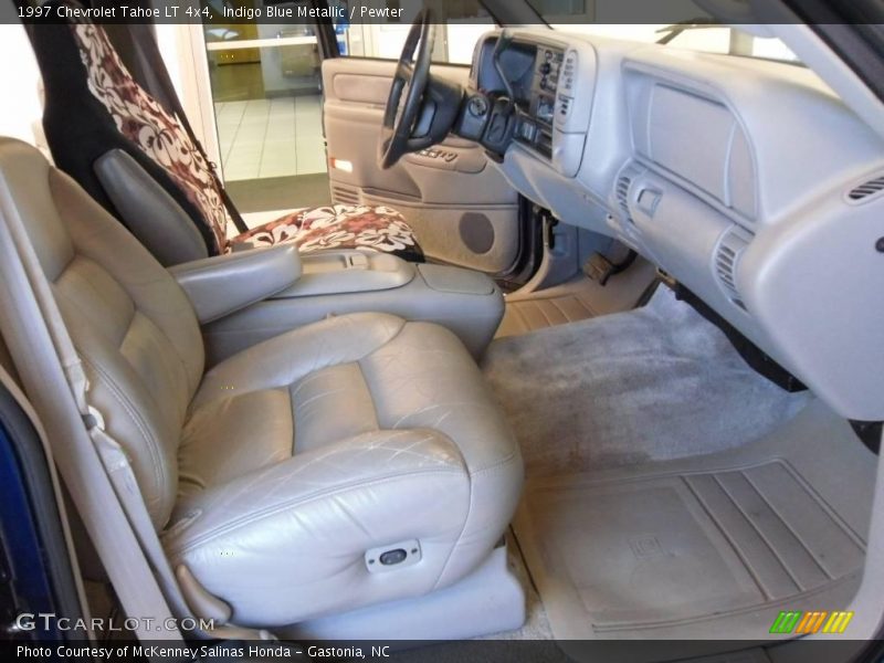 Indigo Blue Metallic / Pewter 1997 Chevrolet Tahoe LT 4x4