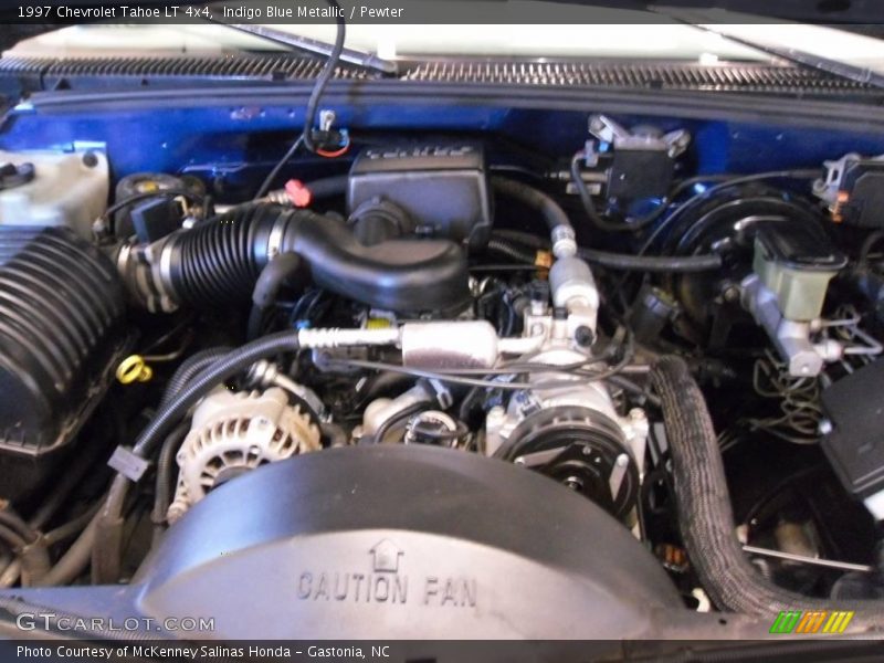 Indigo Blue Metallic / Pewter 1997 Chevrolet Tahoe LT 4x4