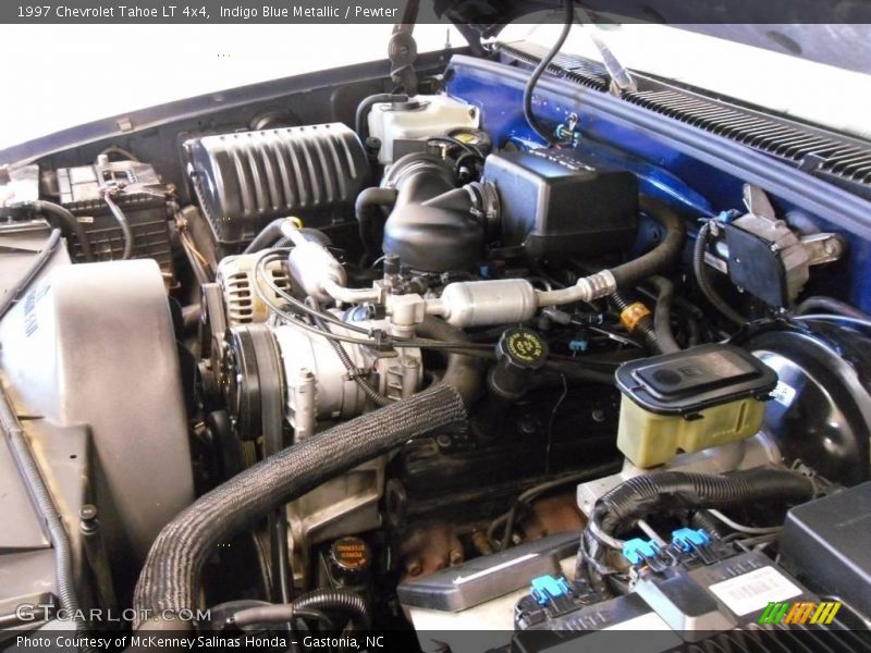 Indigo Blue Metallic / Pewter 1997 Chevrolet Tahoe LT 4x4