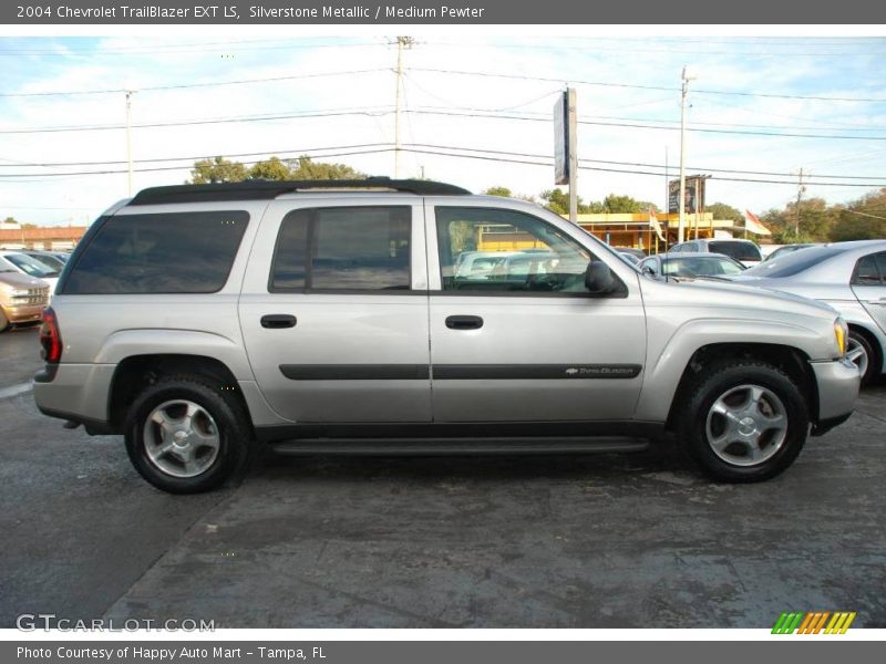 Silverstone Metallic / Medium Pewter 2004 Chevrolet TrailBlazer EXT LS