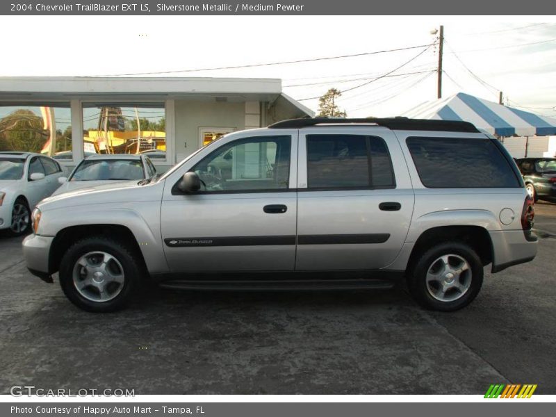 Silverstone Metallic / Medium Pewter 2004 Chevrolet TrailBlazer EXT LS