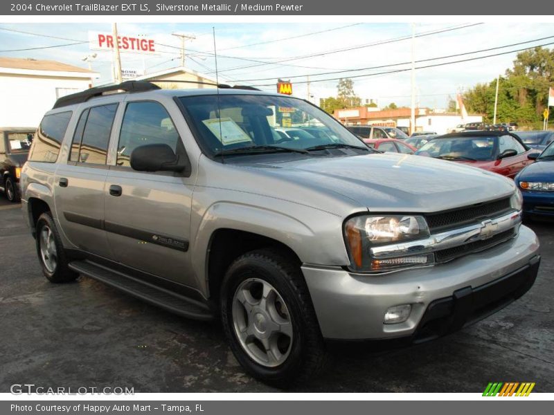 Silverstone Metallic / Medium Pewter 2004 Chevrolet TrailBlazer EXT LS