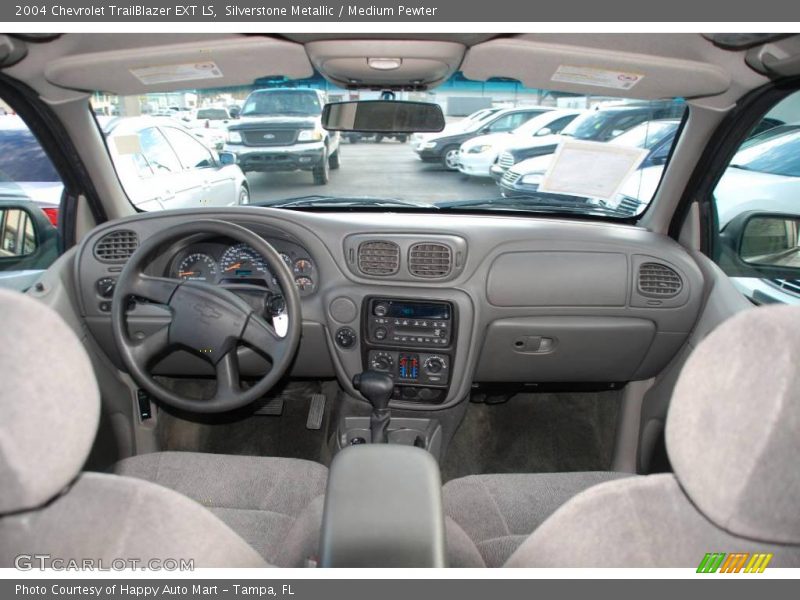 Silverstone Metallic / Medium Pewter 2004 Chevrolet TrailBlazer EXT LS