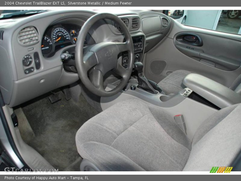 Silverstone Metallic / Medium Pewter 2004 Chevrolet TrailBlazer EXT LS