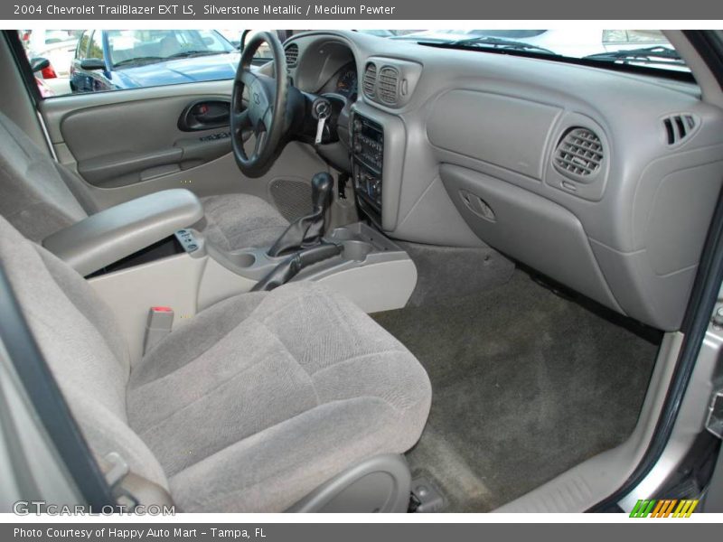 Silverstone Metallic / Medium Pewter 2004 Chevrolet TrailBlazer EXT LS