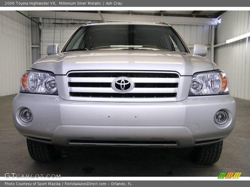 Millenium Silver Metallic / Ash Gray 2006 Toyota Highlander V6