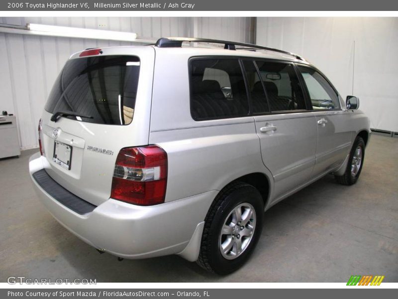 Millenium Silver Metallic / Ash Gray 2006 Toyota Highlander V6