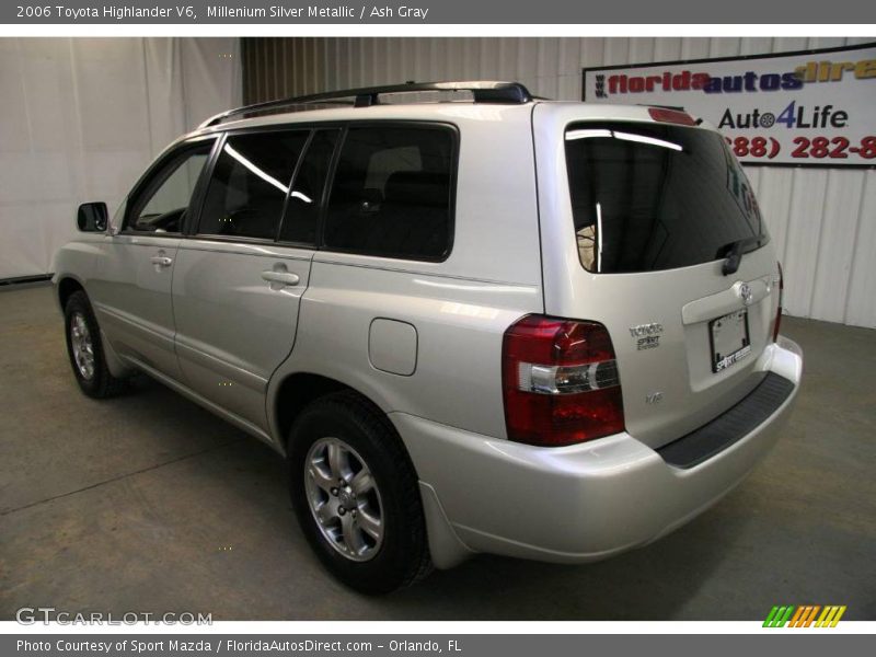 Millenium Silver Metallic / Ash Gray 2006 Toyota Highlander V6