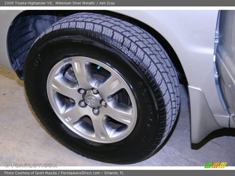 Millenium Silver Metallic / Ash Gray 2006 Toyota Highlander V6