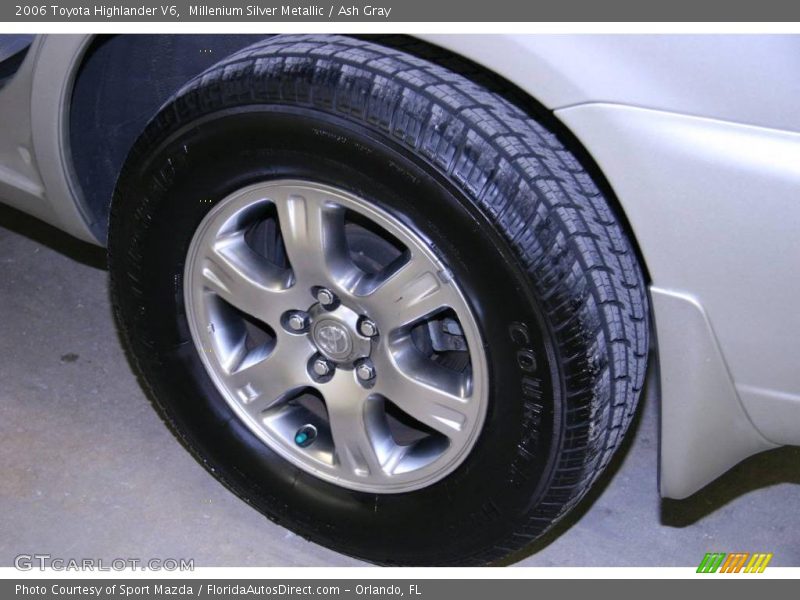 Millenium Silver Metallic / Ash Gray 2006 Toyota Highlander V6