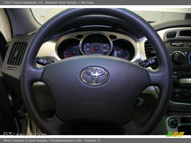 Millenium Silver Metallic / Ash Gray 2006 Toyota Highlander V6