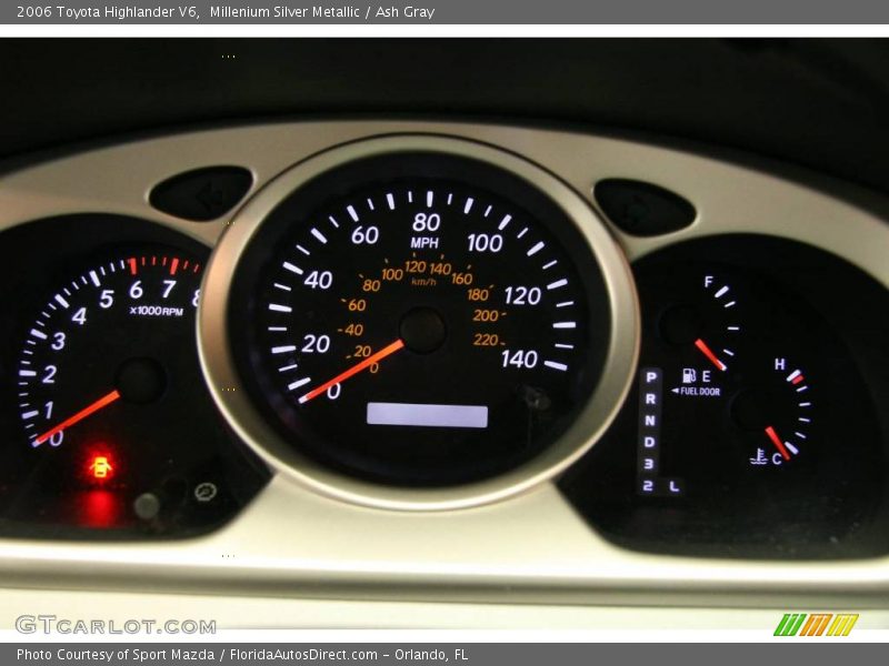 Millenium Silver Metallic / Ash Gray 2006 Toyota Highlander V6