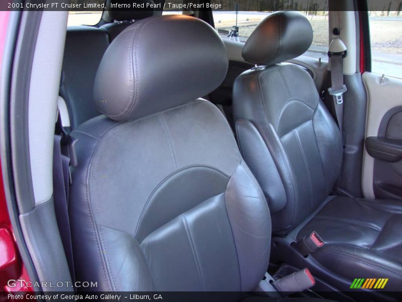 Inferno Red Pearl / Taupe/Pearl Beige 2001 Chrysler PT Cruiser Limited
