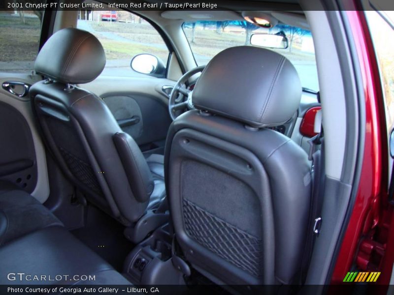 Inferno Red Pearl / Taupe/Pearl Beige 2001 Chrysler PT Cruiser Limited