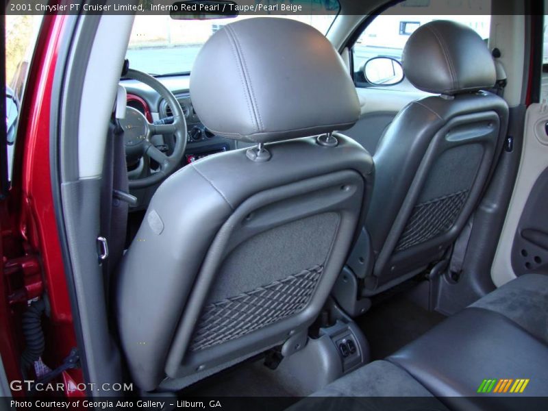 Inferno Red Pearl / Taupe/Pearl Beige 2001 Chrysler PT Cruiser Limited