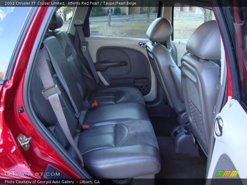 Inferno Red Pearl / Taupe/Pearl Beige 2001 Chrysler PT Cruiser Limited