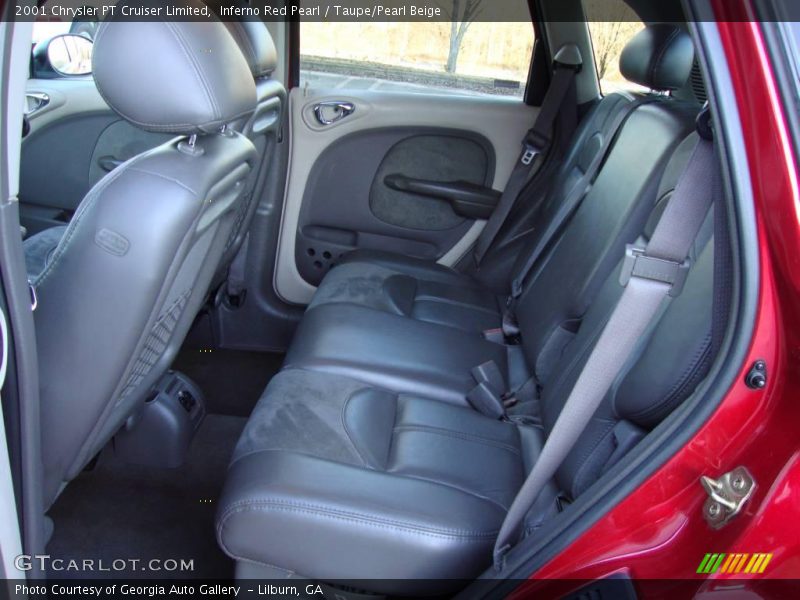Inferno Red Pearl / Taupe/Pearl Beige 2001 Chrysler PT Cruiser Limited