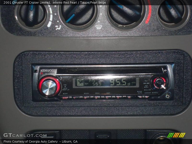 Inferno Red Pearl / Taupe/Pearl Beige 2001 Chrysler PT Cruiser Limited
