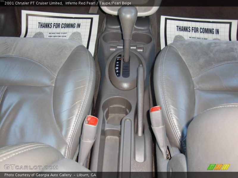 Inferno Red Pearl / Taupe/Pearl Beige 2001 Chrysler PT Cruiser Limited