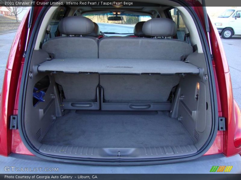 Inferno Red Pearl / Taupe/Pearl Beige 2001 Chrysler PT Cruiser Limited