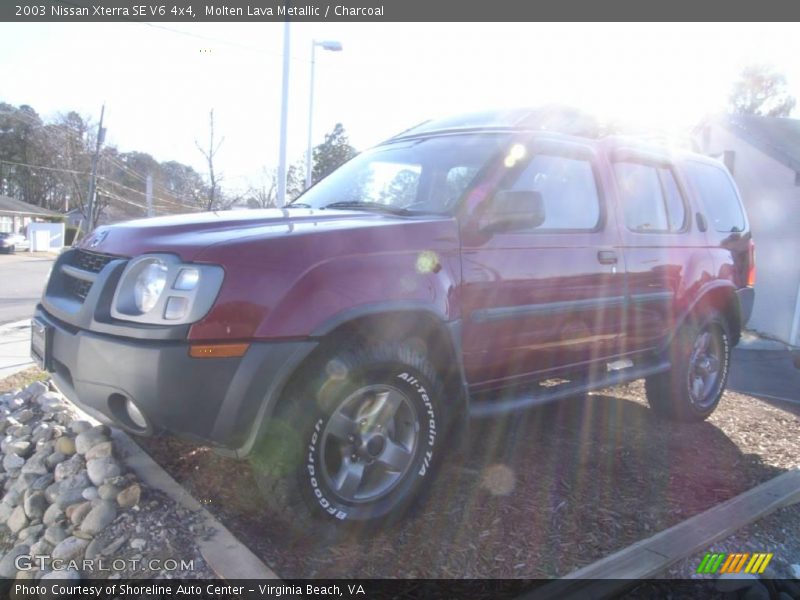 Molten Lava Metallic / Charcoal 2003 Nissan Xterra SE V6 4x4
