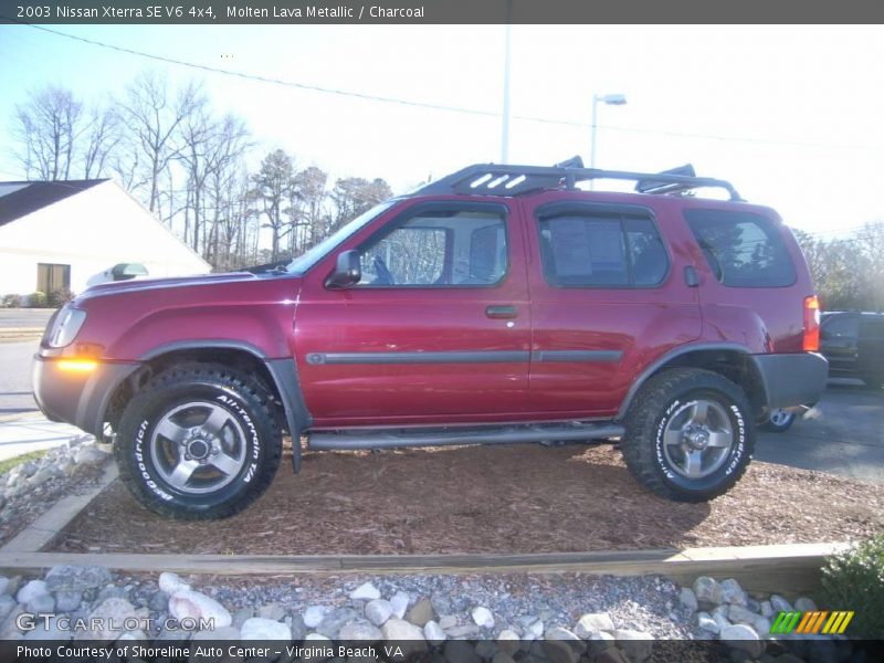Molten Lava Metallic / Charcoal 2003 Nissan Xterra SE V6 4x4