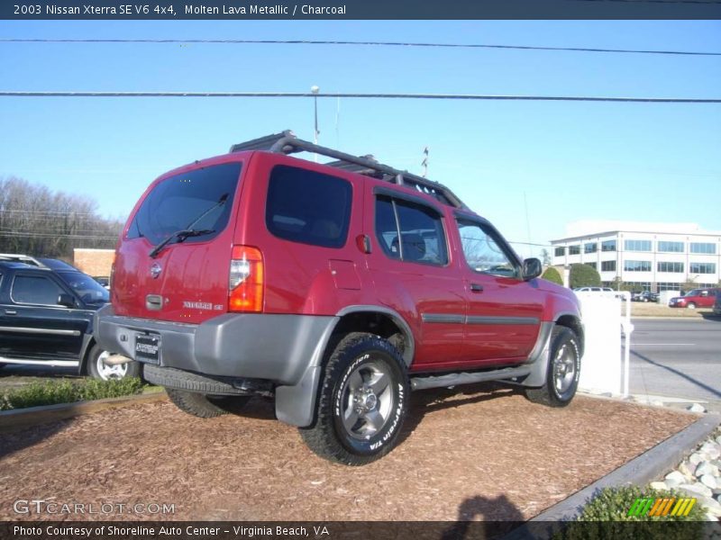 Molten Lava Metallic / Charcoal 2003 Nissan Xterra SE V6 4x4