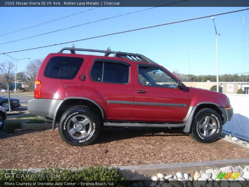 Molten Lava Metallic / Charcoal 2003 Nissan Xterra SE V6 4x4