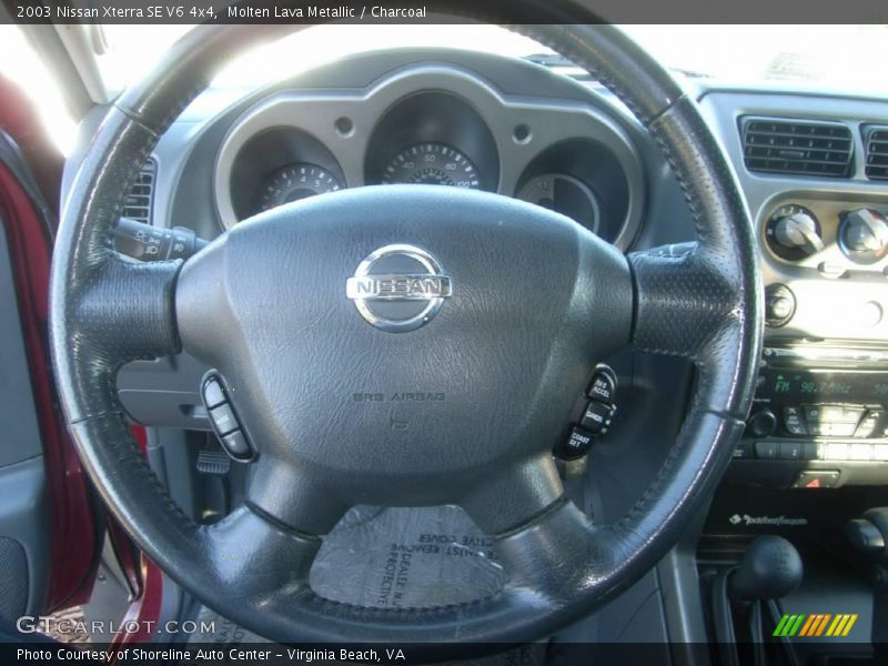 Molten Lava Metallic / Charcoal 2003 Nissan Xterra SE V6 4x4